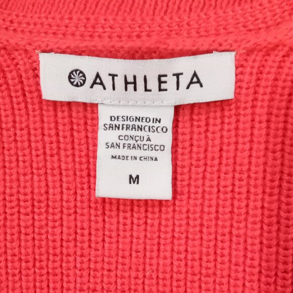 Athleta Women's Hanover Refined V-Neck Sweater Size M - Picture 3 of 8